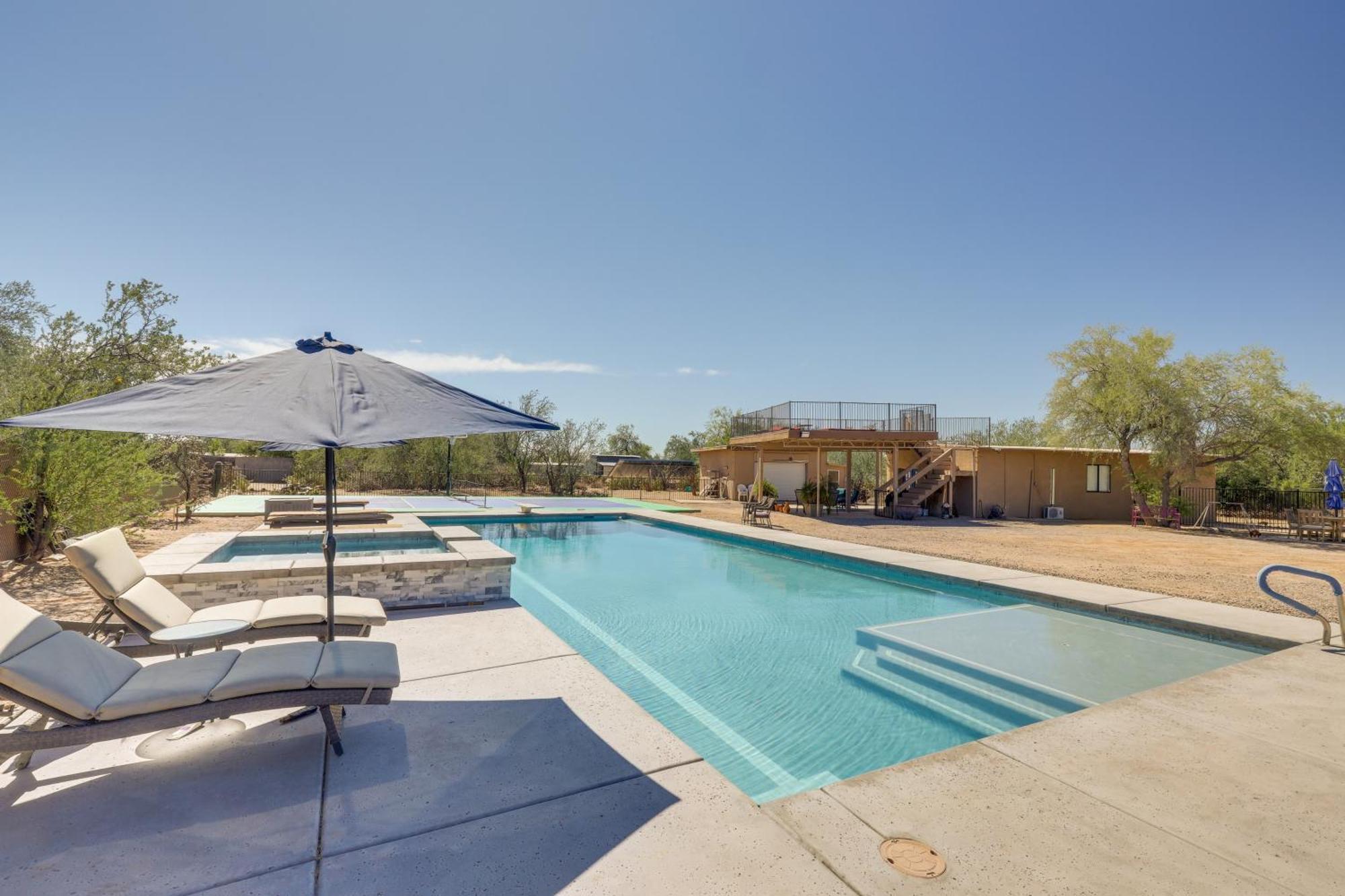 Oro Valley Retreat With Pool, Spa And Rooftop Views! Екстериор снимка