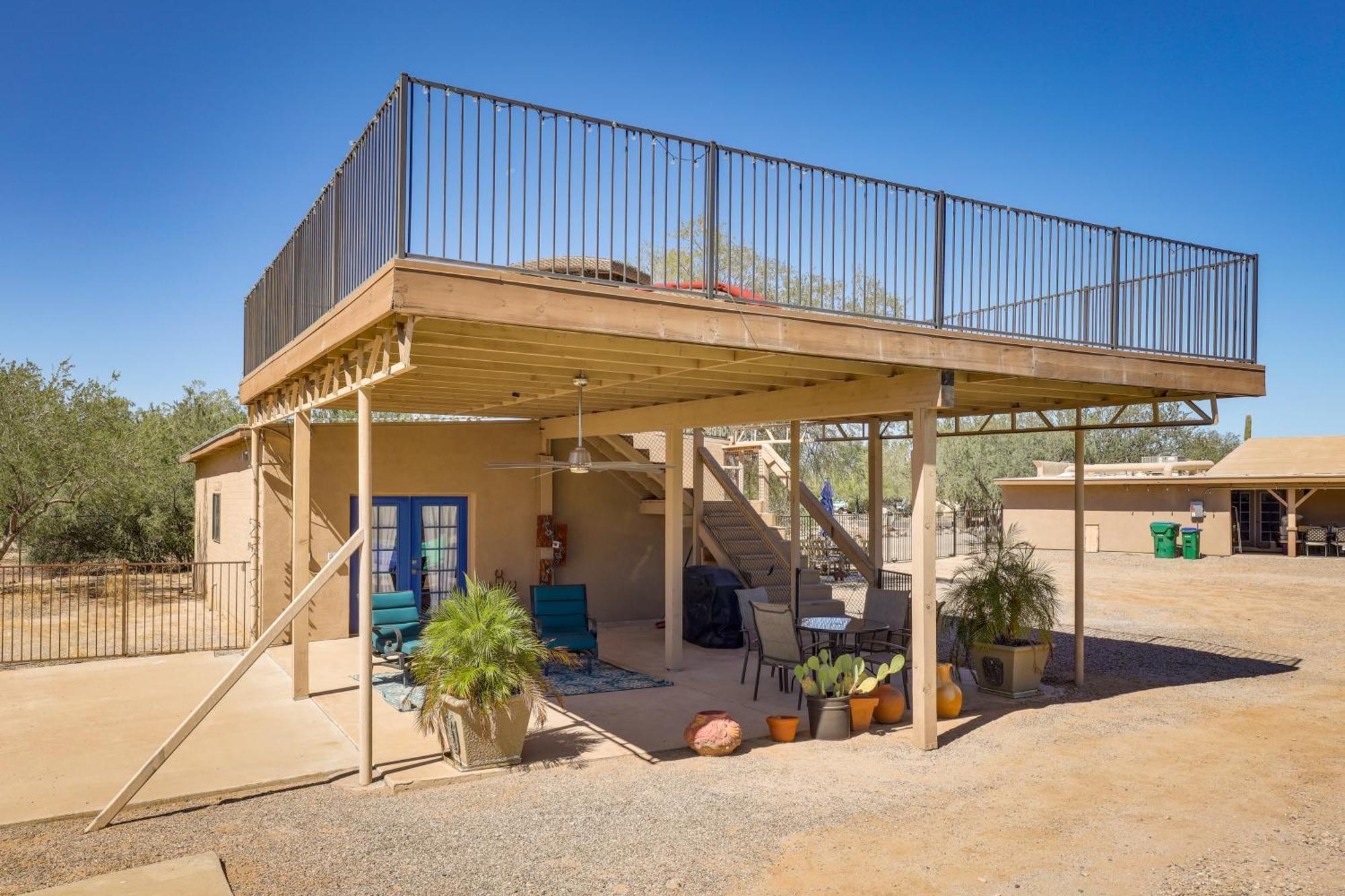 Oro Valley Retreat With Pool, Spa And Rooftop Views! Екстериор снимка